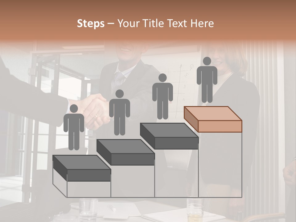 Business People Meeting PowerPoint Template