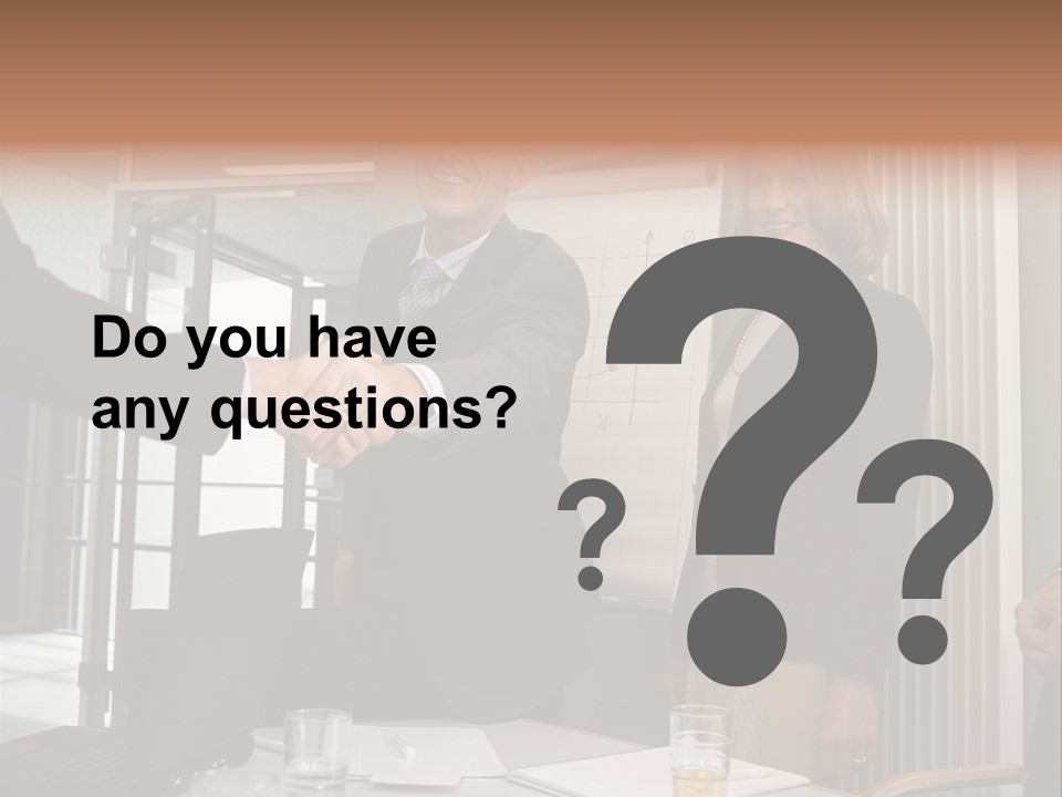 Business People Meeting PowerPoint Template