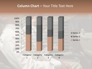 Business People On An Aeroplane PowerPoint Template