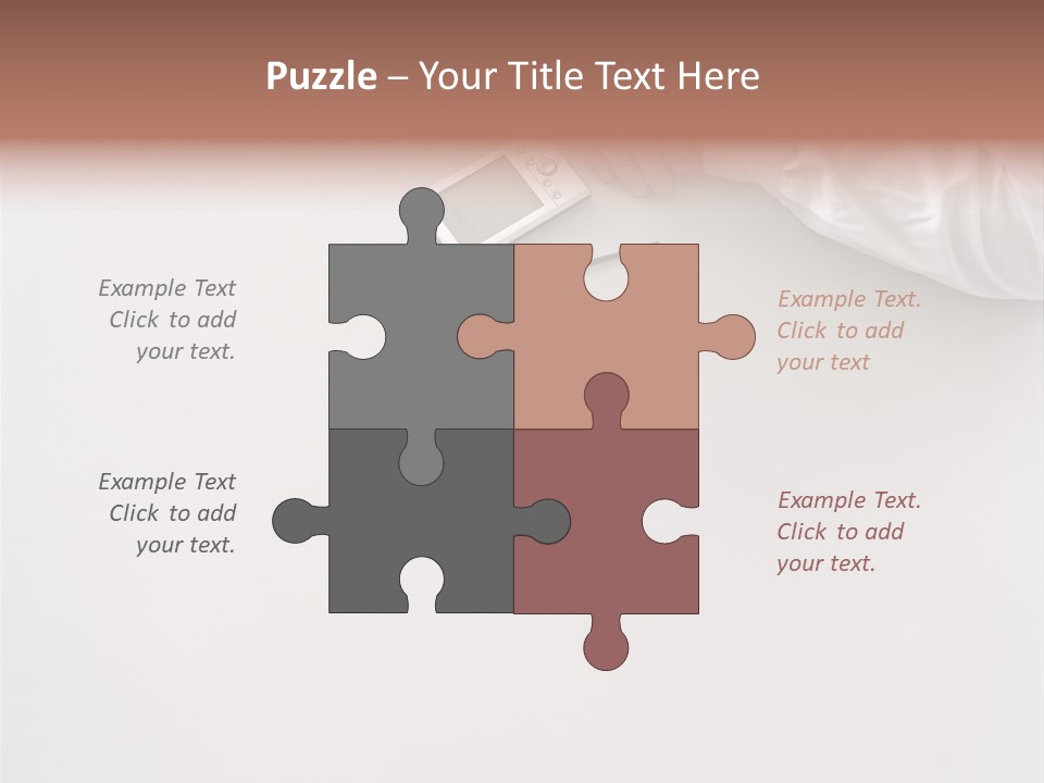 Royaltyfree Handheldcomputer Cropped PowerPoint Template