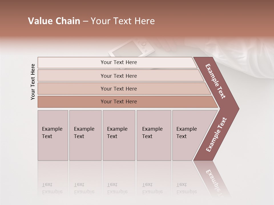 Royaltyfree Handheldcomputer Cropped PowerPoint Template