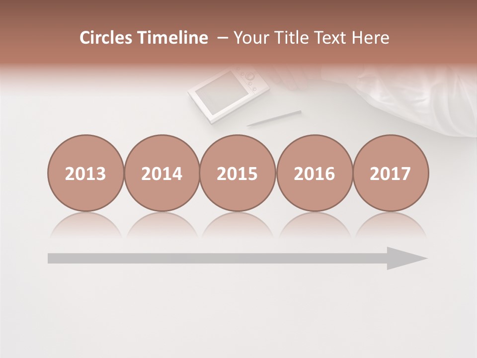 Royaltyfree Handheldcomputer Cropped PowerPoint Template