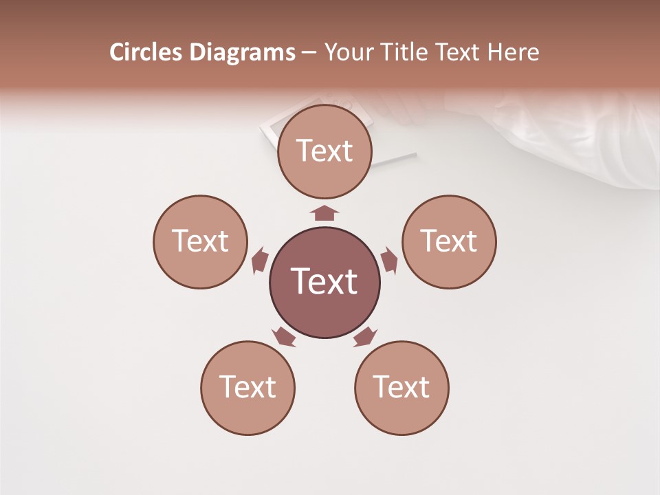 Royaltyfree Handheldcomputer Cropped PowerPoint Template