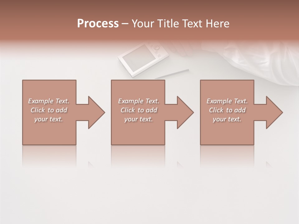 Royaltyfree Handheldcomputer Cropped PowerPoint Template