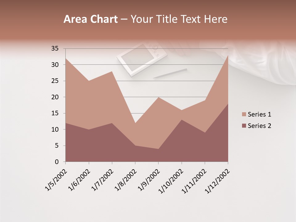 Royaltyfree Handheldcomputer Cropped PowerPoint Template