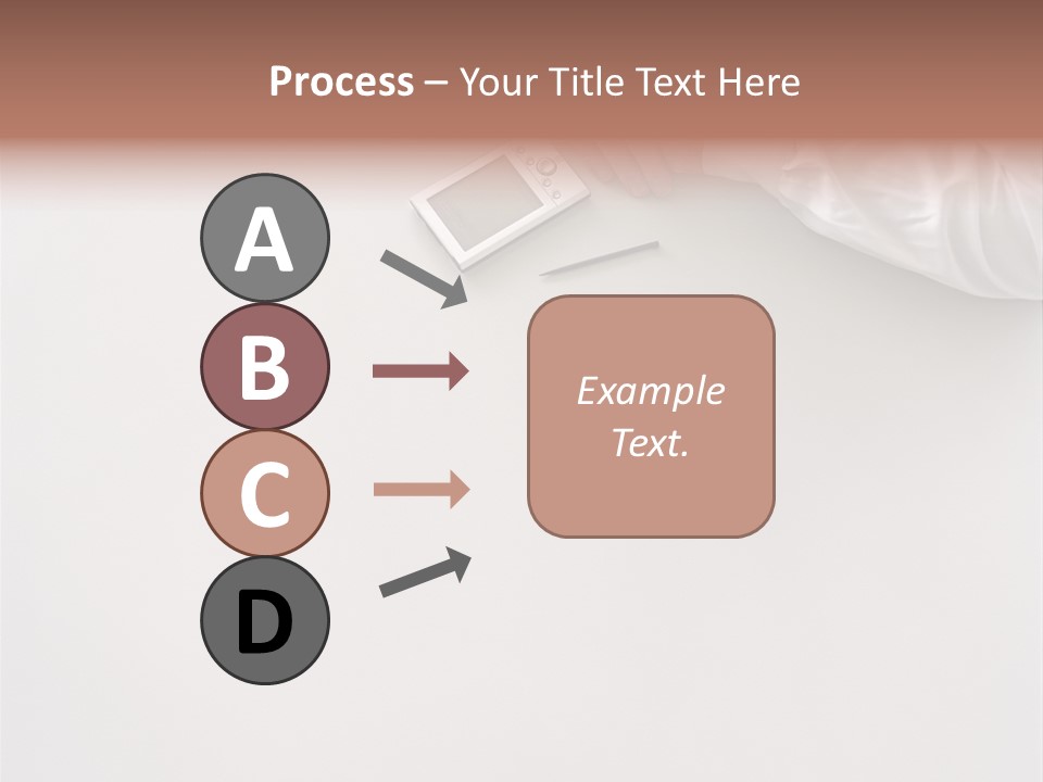 Royaltyfree Handheldcomputer Cropped PowerPoint Template