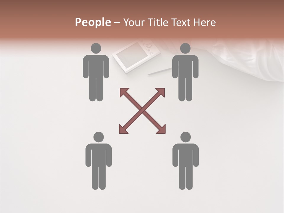 Royaltyfree Handheldcomputer Cropped PowerPoint Template