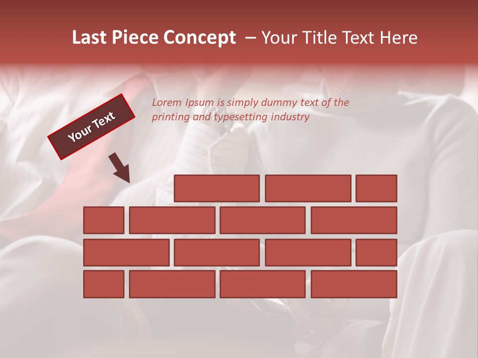 Business People In A Taxi PowerPoint Template