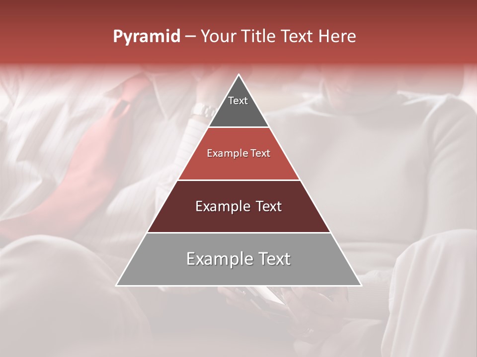 Business People In A Taxi PowerPoint Template