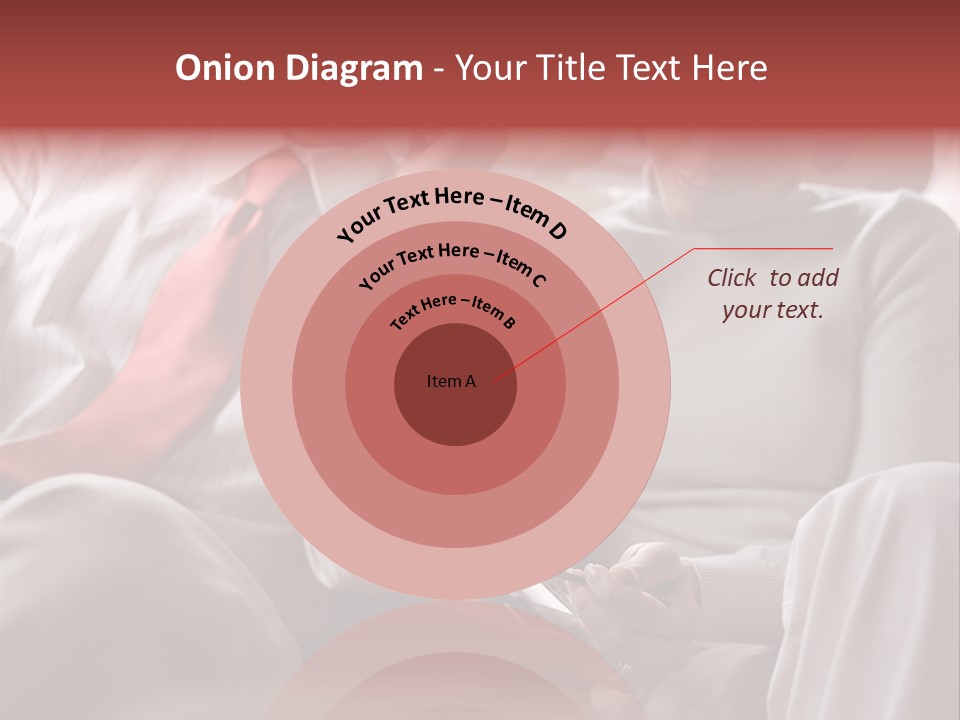 Business People In A Taxi PowerPoint Template