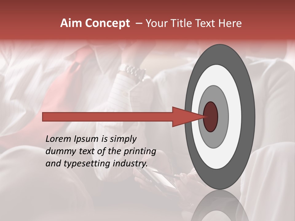 Business People In A Taxi PowerPoint Template