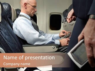 Stockphotograph Poster Clothed PowerPoint Template