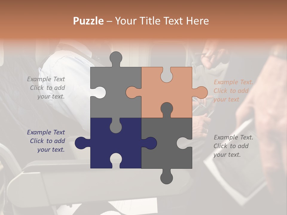 Stockphotograph Poster Clothed PowerPoint Template