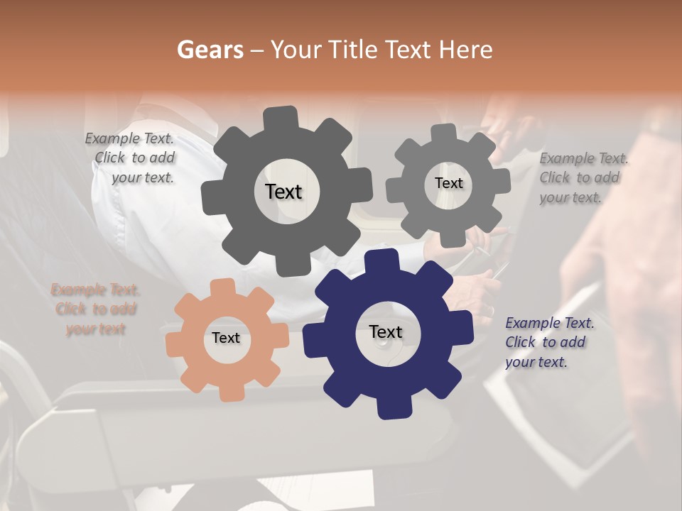 Stockphotograph Poster Clothed PowerPoint Template