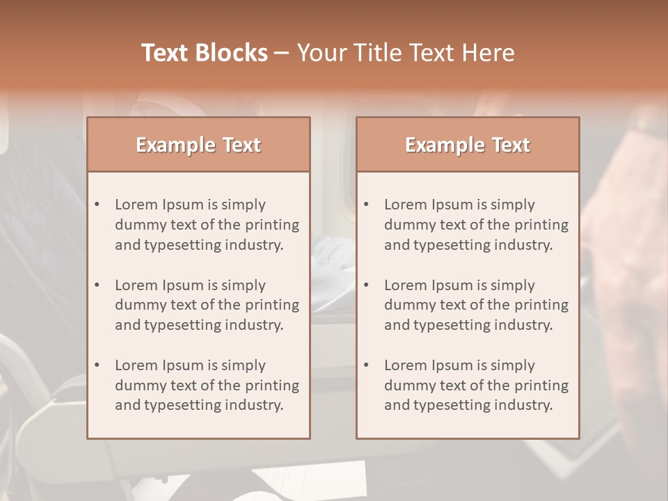 Stockphotograph Poster Clothed PowerPoint Template