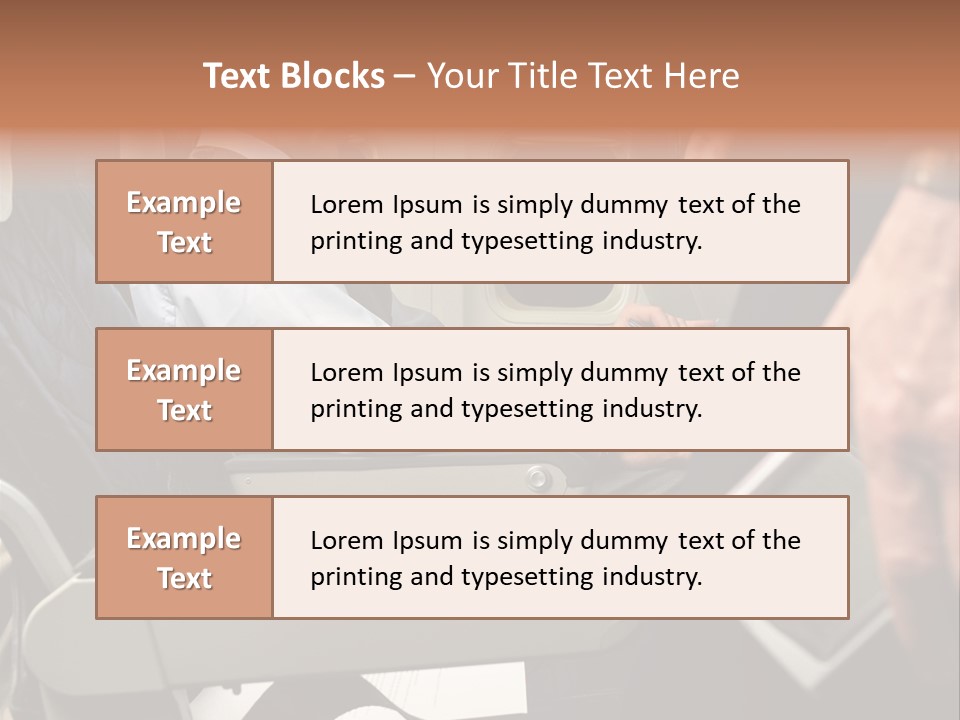 Stockphotograph Poster Clothed PowerPoint Template