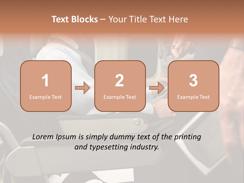 Stockphotograph Poster Clothed PowerPoint Template