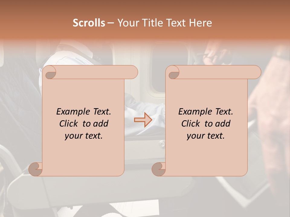 Stockphotograph Poster Clothed PowerPoint Template