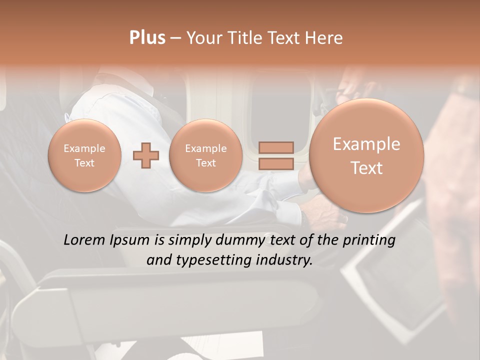 Stockphotograph Poster Clothed PowerPoint Template