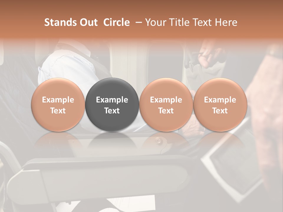 Stockphotograph Poster Clothed PowerPoint Template