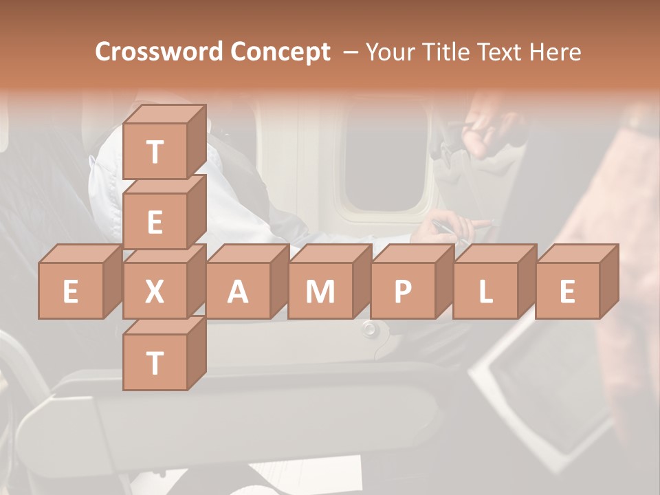 Stockphotograph Poster Clothed PowerPoint Template