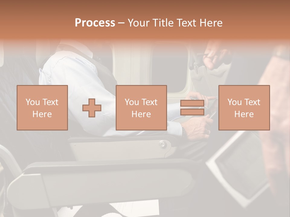 Stockphotograph Poster Clothed PowerPoint Template