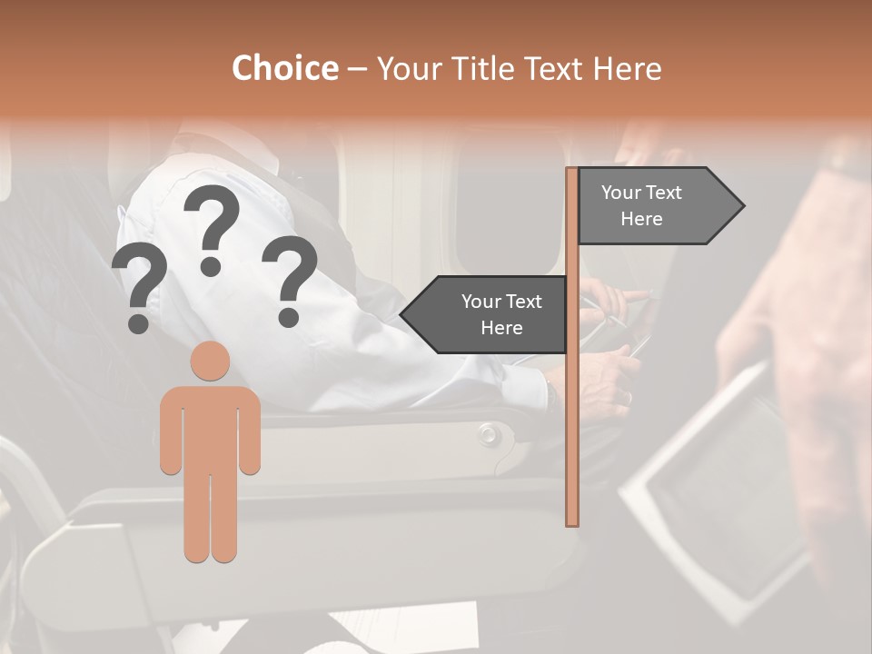 Stockphotograph Poster Clothed PowerPoint Template