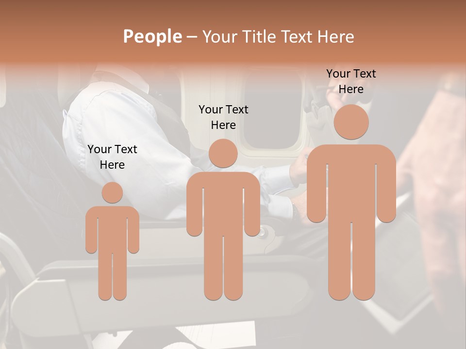 Stockphotograph Poster Clothed PowerPoint Template