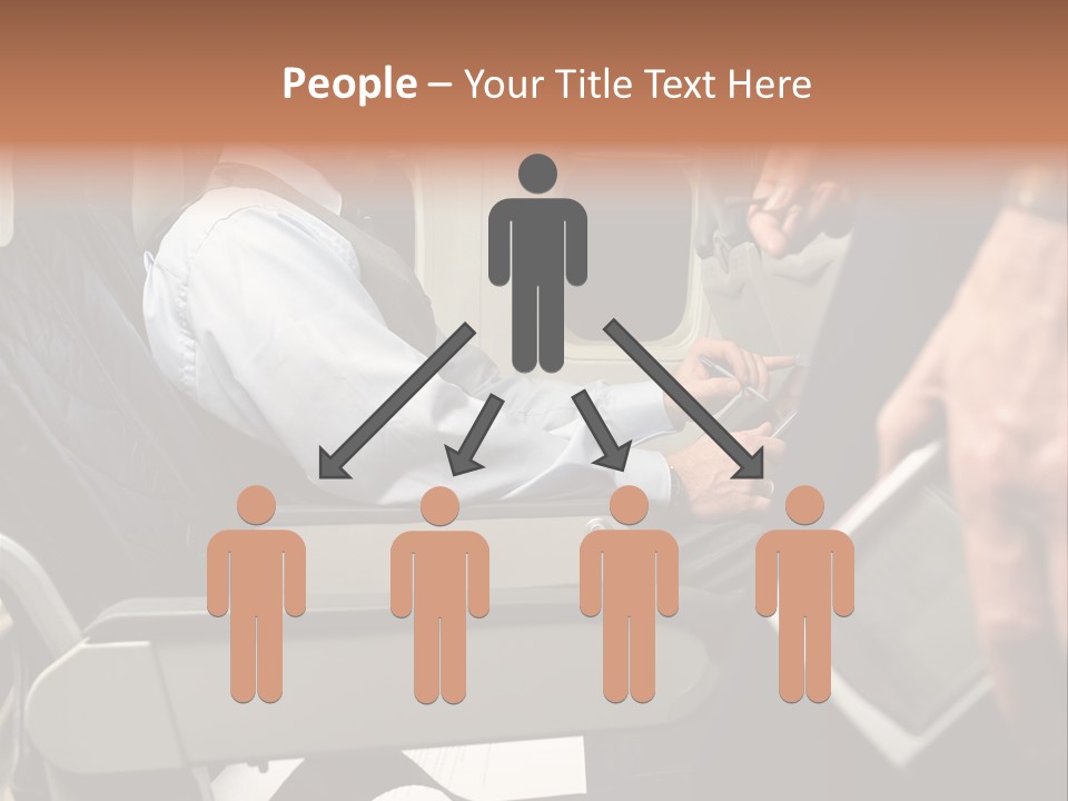 Stockphotograph Poster Clothed PowerPoint Template