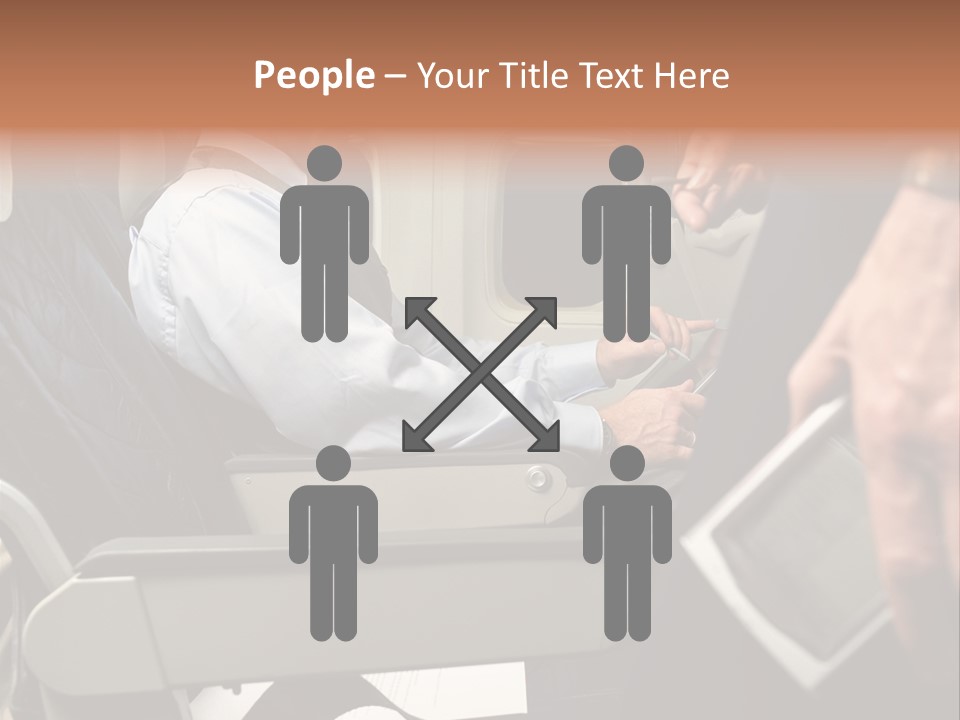 Stockphotograph Poster Clothed PowerPoint Template