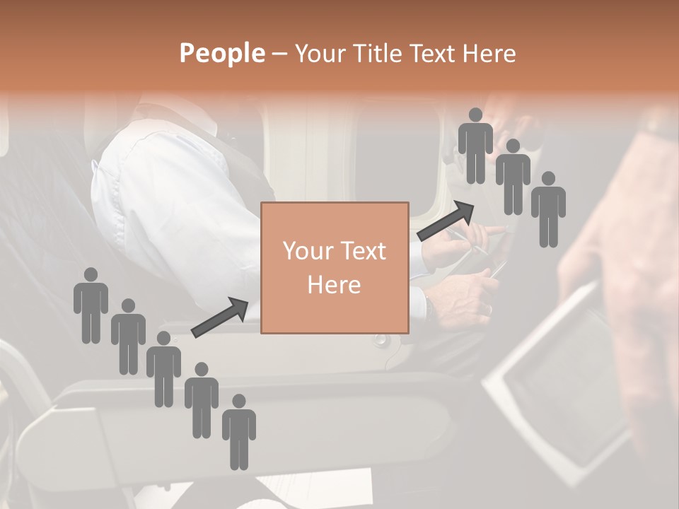 Stockphotograph Poster Clothed PowerPoint Template