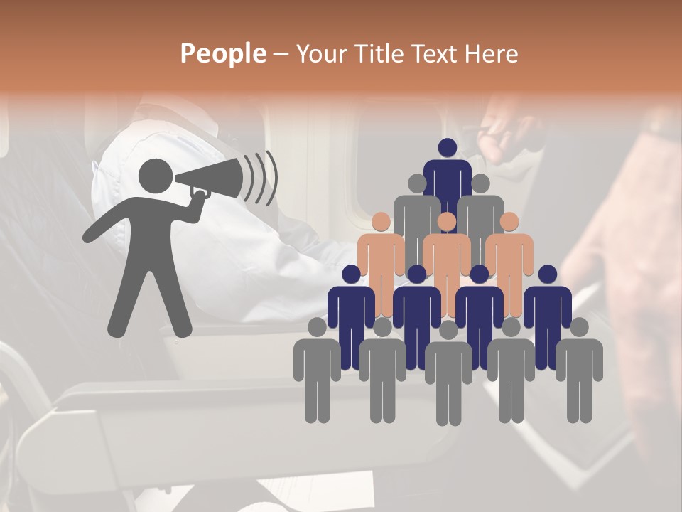 Stockphotograph Poster Clothed PowerPoint Template