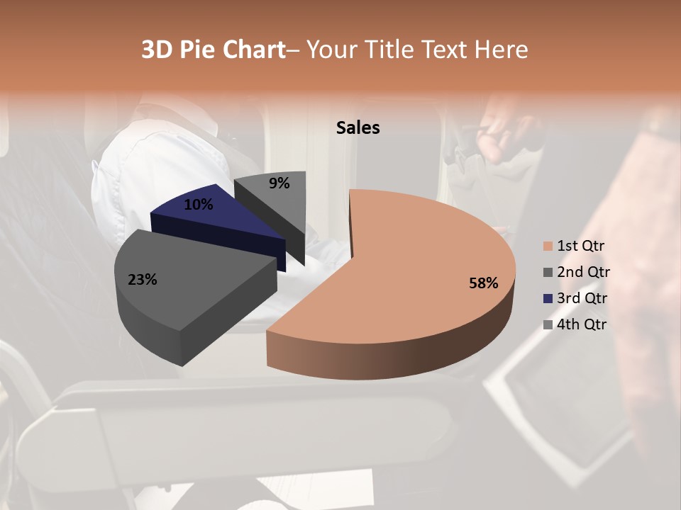 Stockphotograph Poster Clothed PowerPoint Template