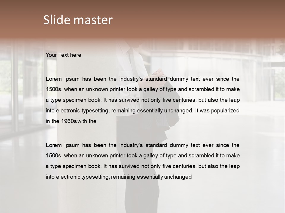 Two People Curves To S PowerPoint Template