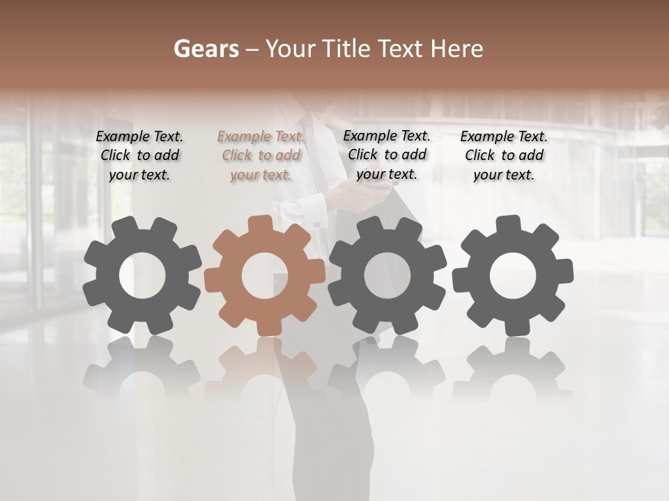 Two People Curves To S PowerPoint Template