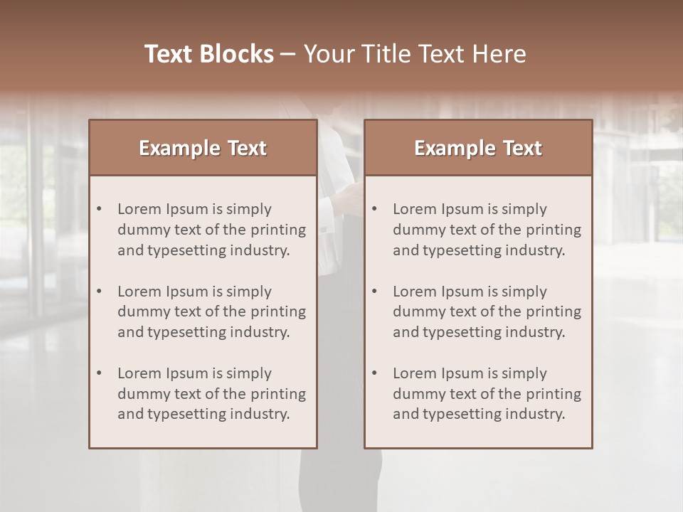 Two People Curves To S PowerPoint Template
