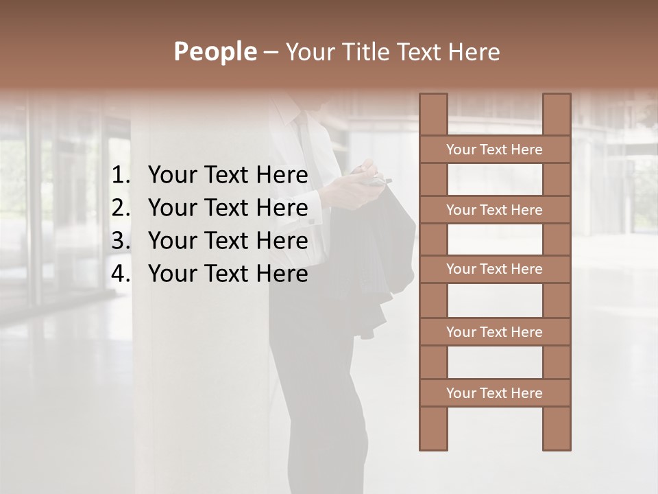 Two People Curves To S PowerPoint Template