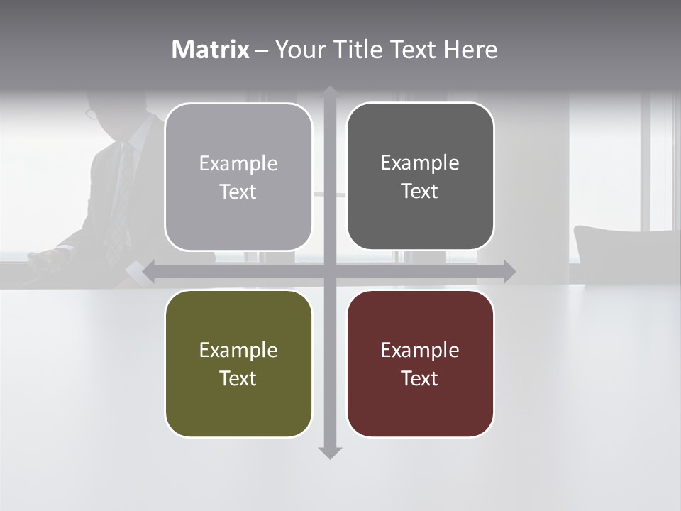 Male Sending Stockphotograph PowerPoint Template