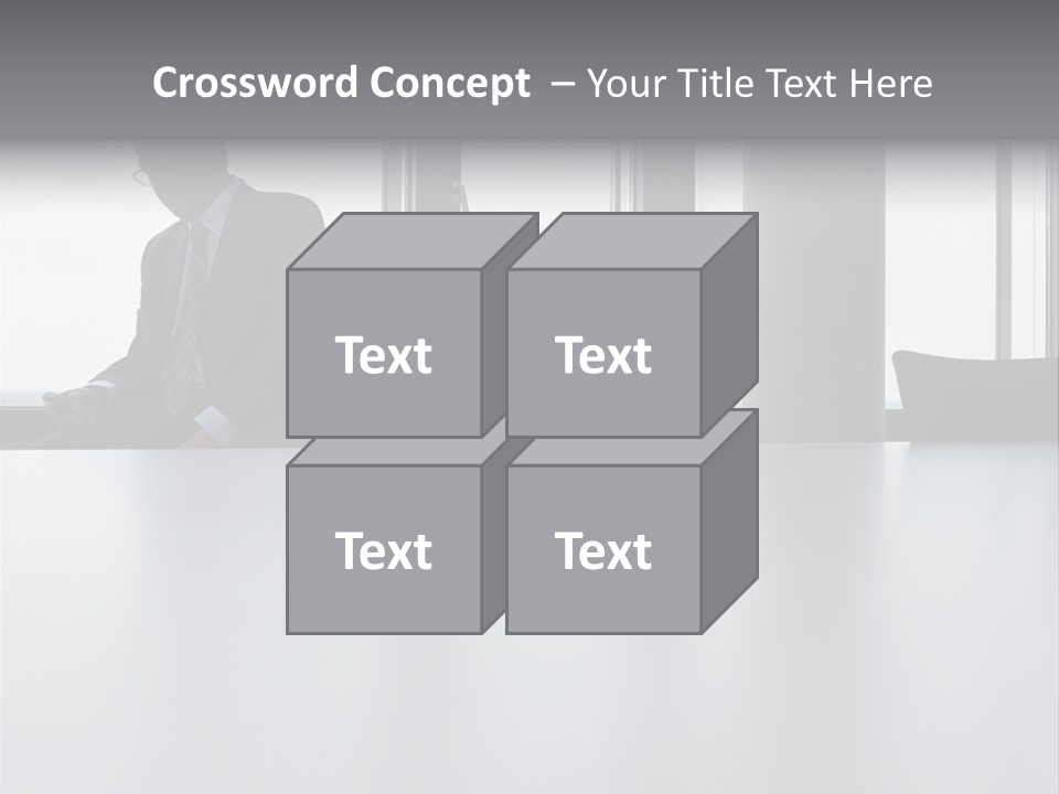 Male Sending Stockphotograph PowerPoint Template