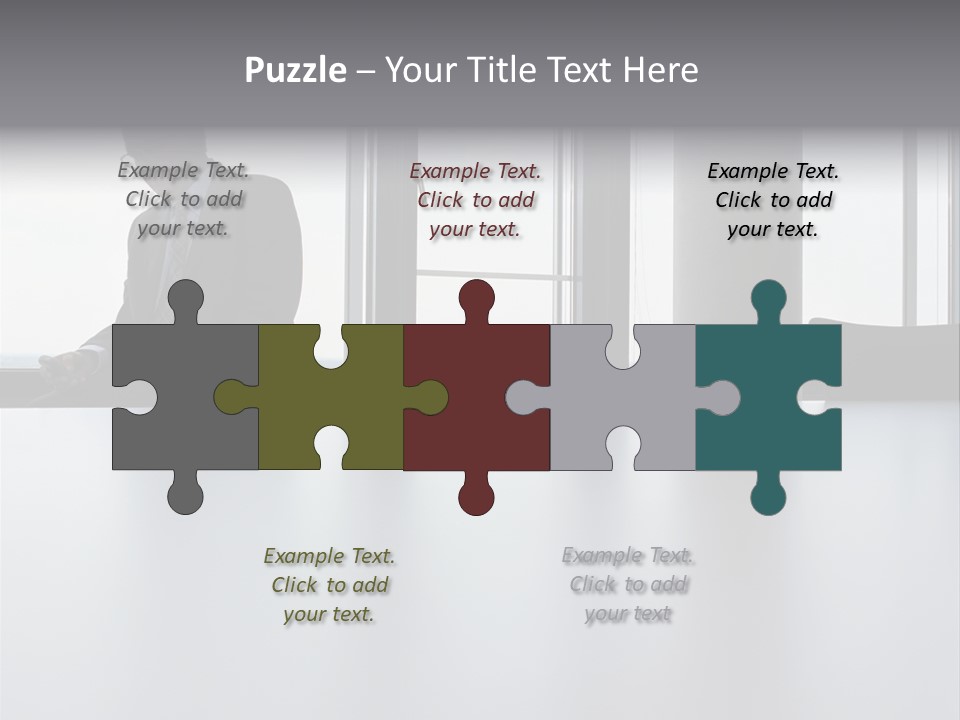 Male Sending Stockphotograph PowerPoint Template