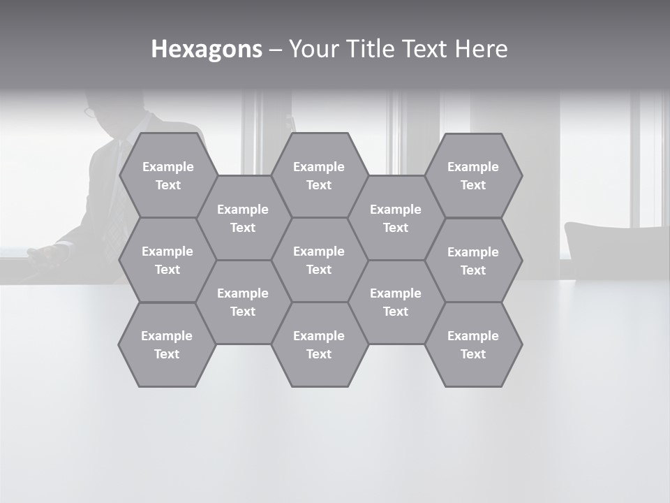 Male Sending Stockphotograph PowerPoint Template