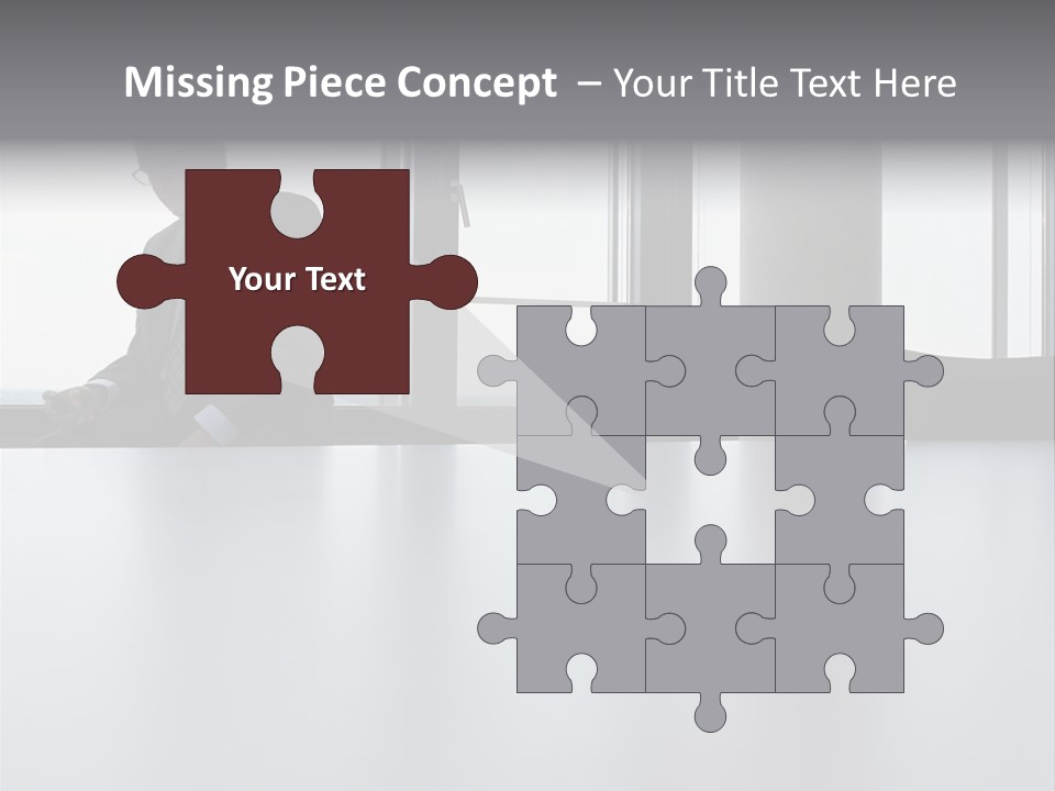 Male Sending Stockphotograph PowerPoint Template