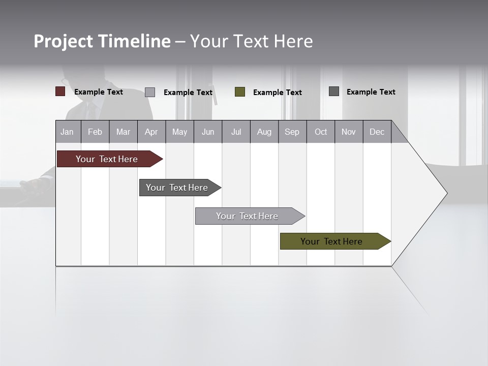 Male Sending Stockphotograph PowerPoint Template