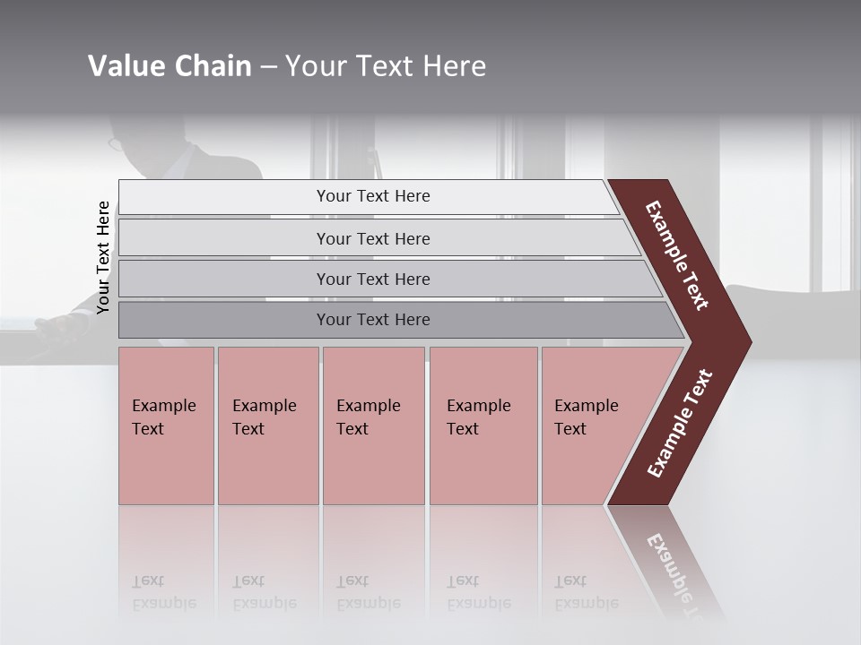 Male Sending Stockphotograph PowerPoint Template