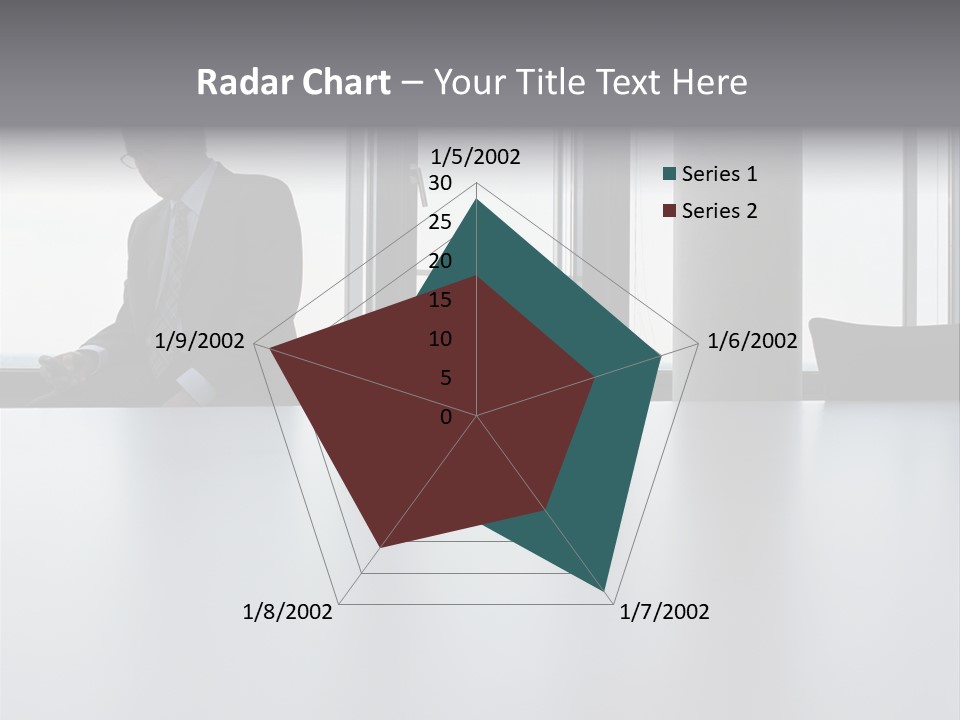 Male Sending Stockphotograph PowerPoint Template