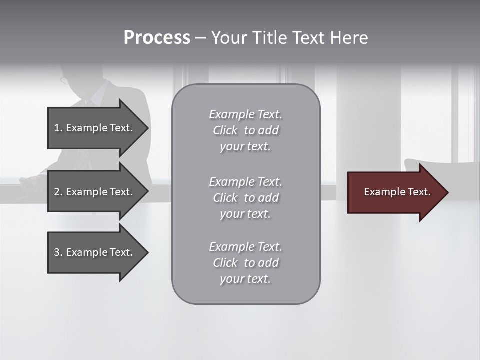 Male Sending Stockphotograph PowerPoint Template
