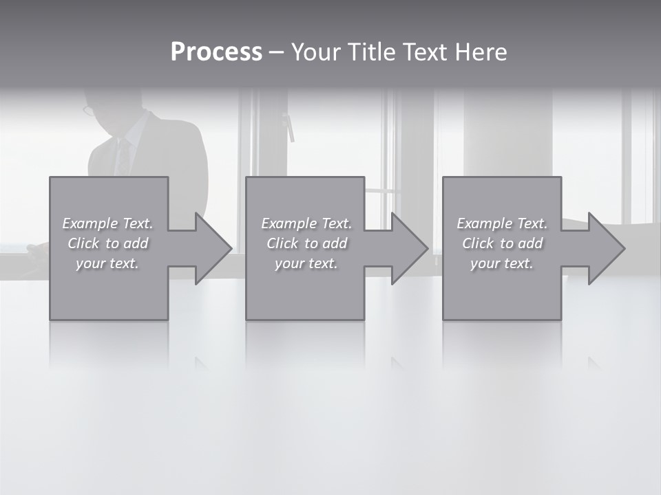 Male Sending Stockphotograph PowerPoint Template