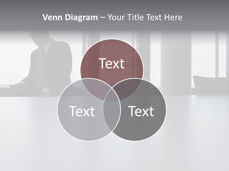 Male Sending Stockphotograph PowerPoint Template