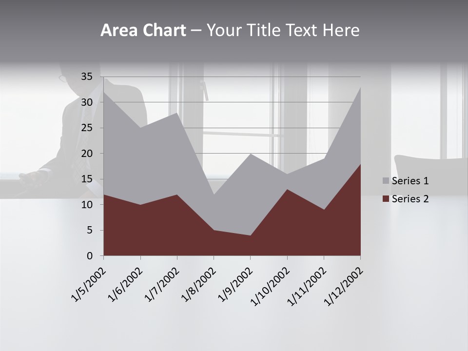 Male Sending Stockphotograph PowerPoint Template