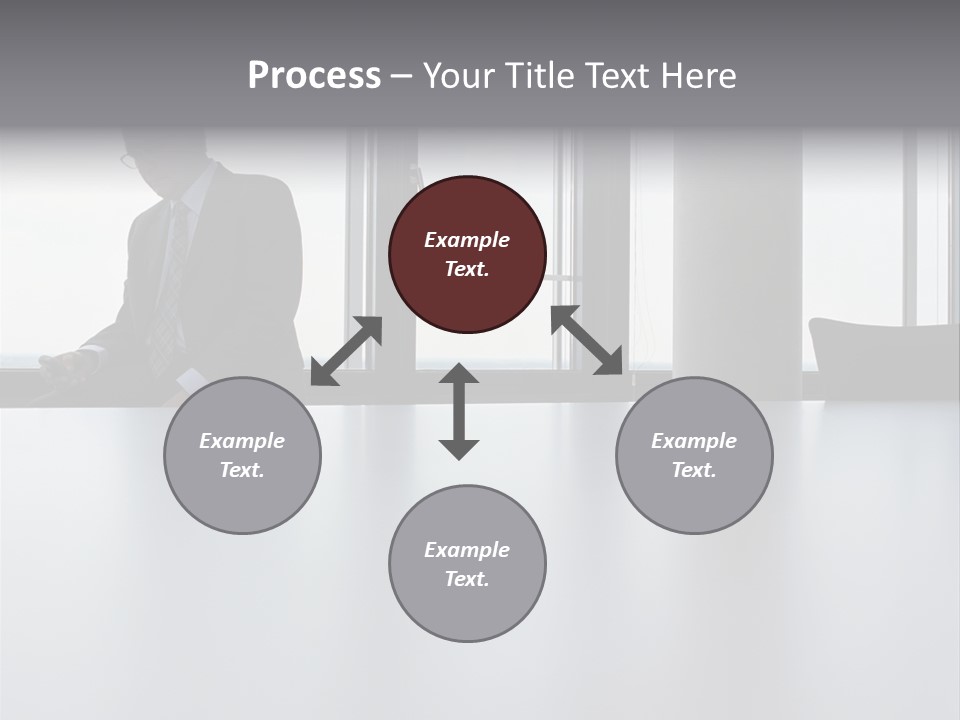 Male Sending Stockphotograph PowerPoint Template
